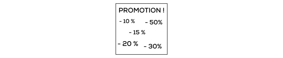 Les promotions